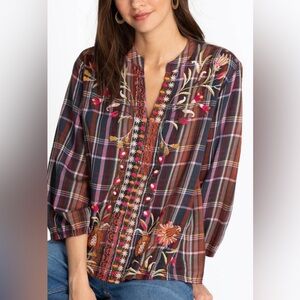 Johnny Was Rosalva Paris Top. Retails at $255.